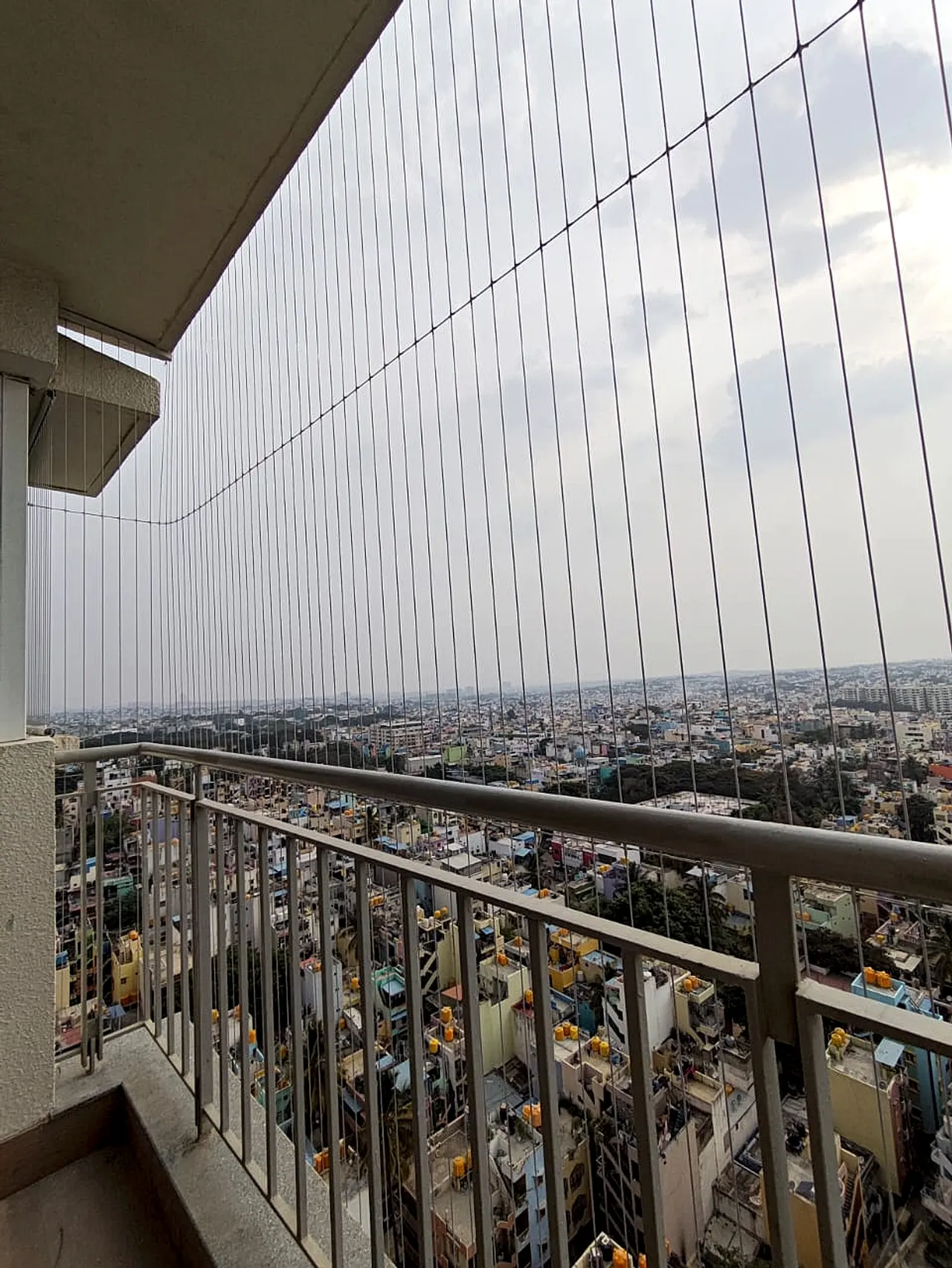 Invisible Balcony Grill Strong HDPE in Kandanad, Kerala by Deva Safety Nets Invisible Balcony Grill Strong HDPE in Kandanad, Kerala by Deva Safety Nets