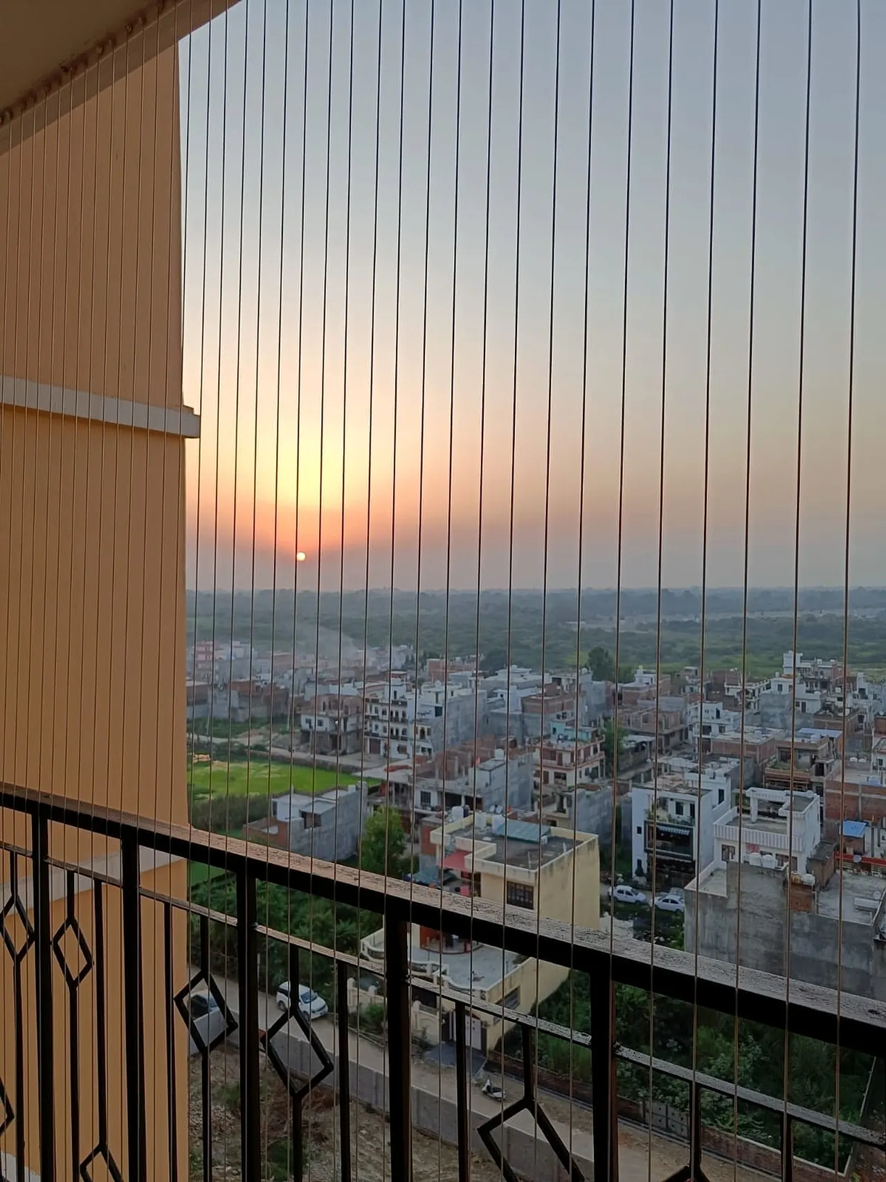 Invisible Balcony Grill Installation Professional Installation in Pullepady, Kerala by Deva Safety Nets