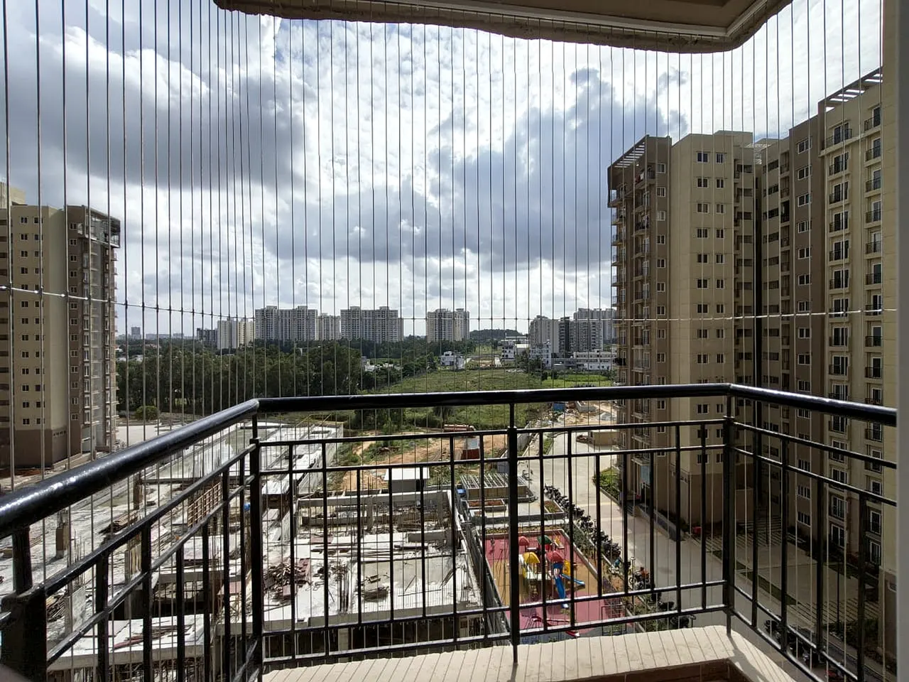Balcony Grill Design Shop in Civil Station, Kerala by Deva Safety Nets