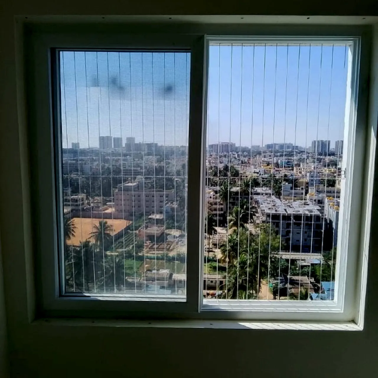 Invisible Window Grill Companies Residential in Chellanam, Kerala by Deva Safety Nets