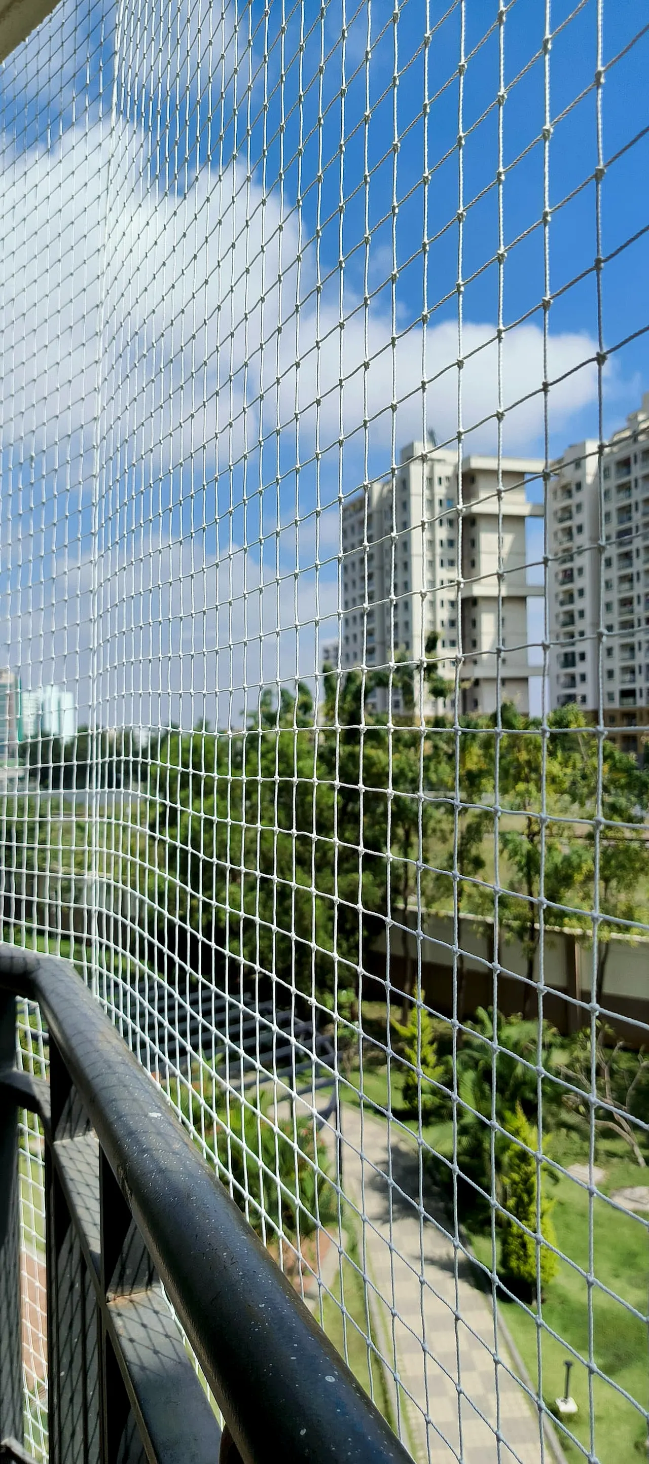 Project 1 | Deva Safety Nets Before installation in Mamangalam, Kerala by Deva Safety Nets